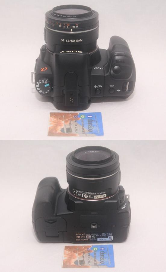 ​ ขายกล้อง Sony A200 + Lens 50 f/1.8 mm.